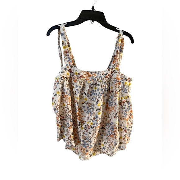 a.n.a Multicolor Floral Tank Top size S - Picture 1 of 6